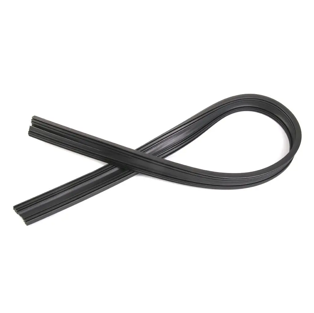 Rubber Bands for Wipers Frameless Wiper Blade Refill Silent Soft Gasket Seal for Multi Vehicle Use