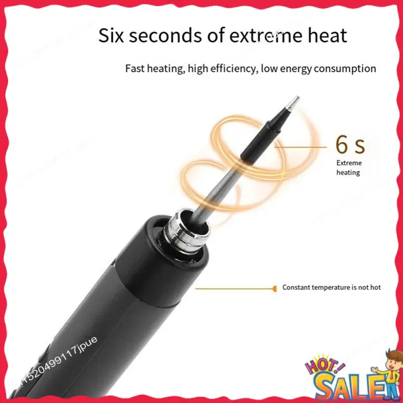 

BOFO USB Digital Soldering Iron Adjustable Temperature 300-450℃ Type-C Interface Battery Intelligent Solder Welding Iron Tool