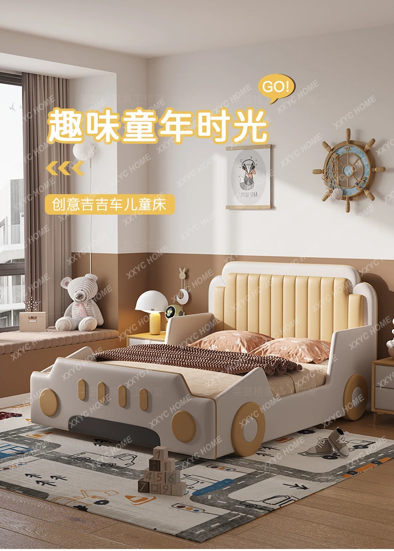 LBed Double Platform Footboard Modern Bedroom Frame Bed Luxury Solid Wood Camas De Casal Furniture Home