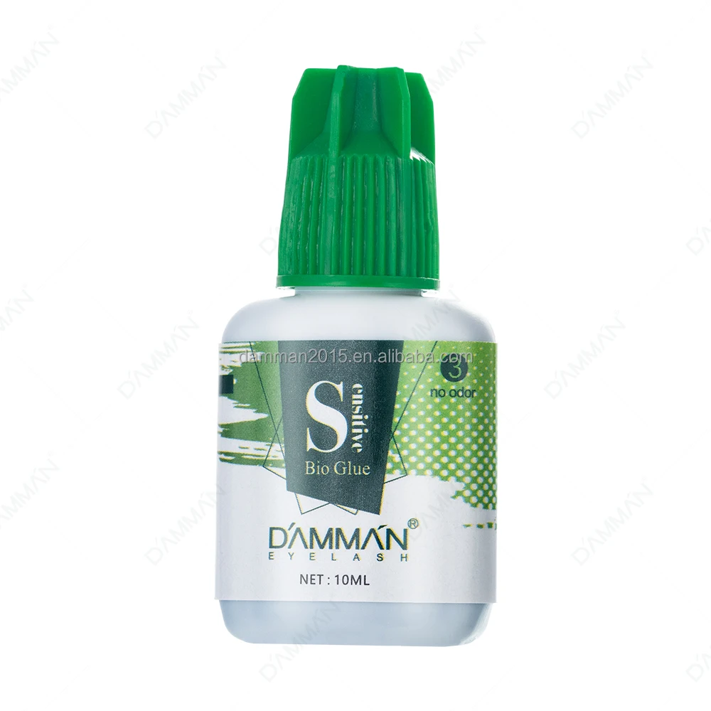 

DAMMAN NO3 Mild Waterproof Eyelash Glue 10ml No Irritatings Lash Adhesive for Sensitive Eyes Long Lasting Professional Lash Glue