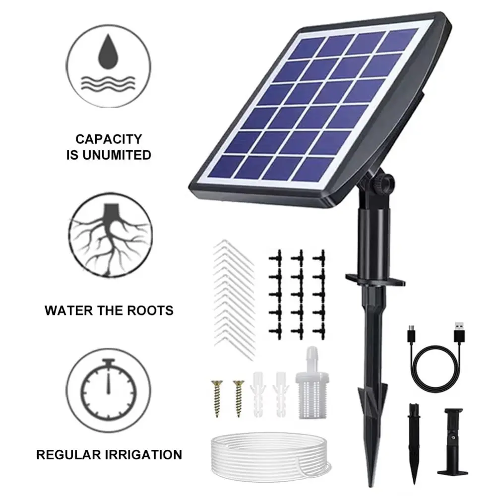Automatic Watering Pump Controller Intelligent Pump Timer System Drip Irrigation Device Flowers Plants Water-Saving Drip