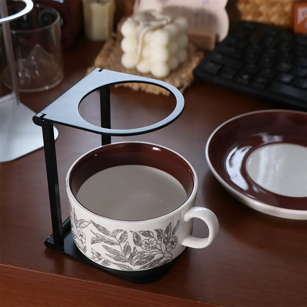 Stainless Steel Coffee Drip Holder Lightweight Foldable Drip Filter Coffee Stand Compact Size Support Stand