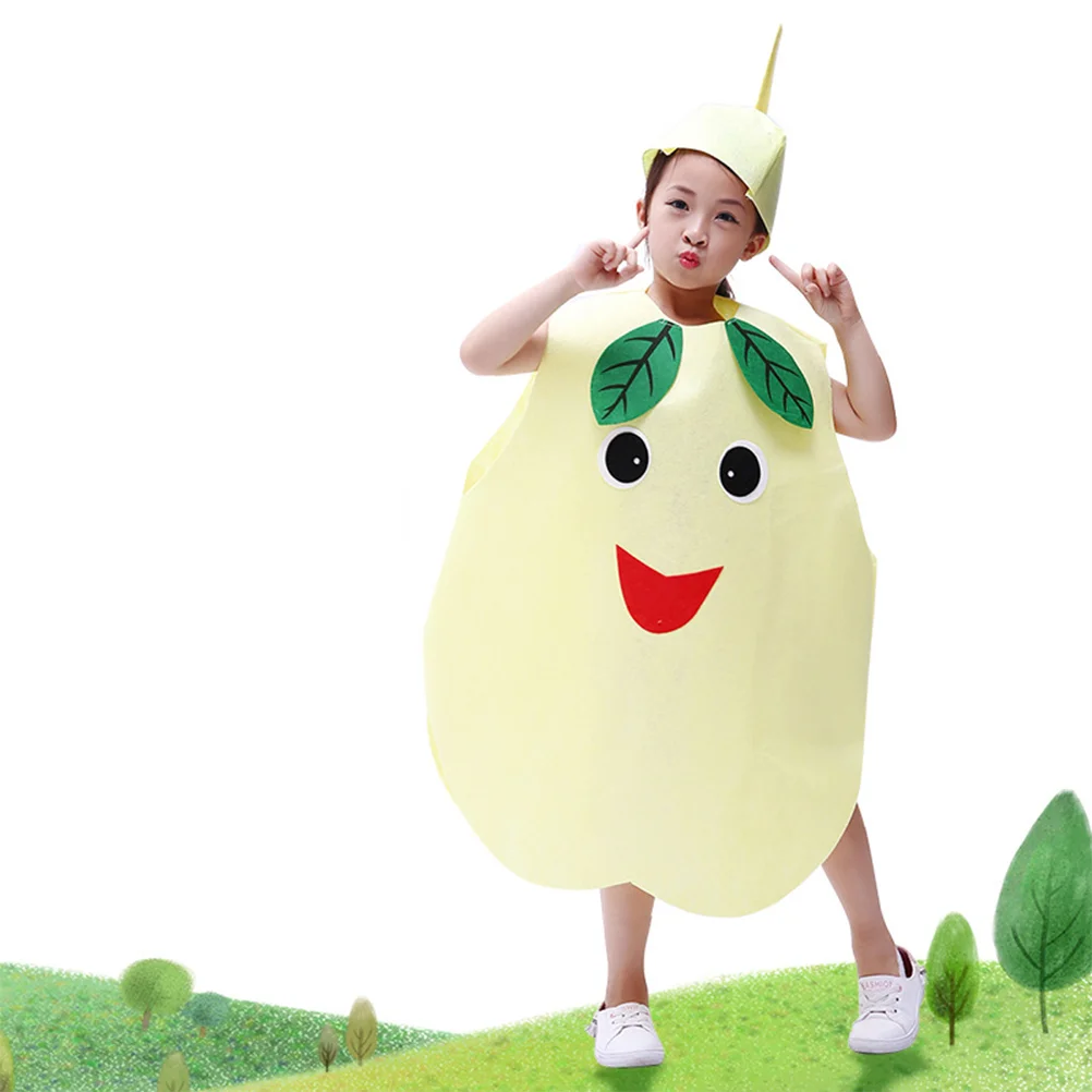 Strawberry Child Toddler Halloween Costumes for Kids Children Fruit Novelty Party Pineapple Fashion Show Prop