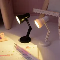 Mini Book Light Foldable LED Table Desk Book Reading Lamp for Home Room Computer Notebook Laptop Night Lights Eye Protections