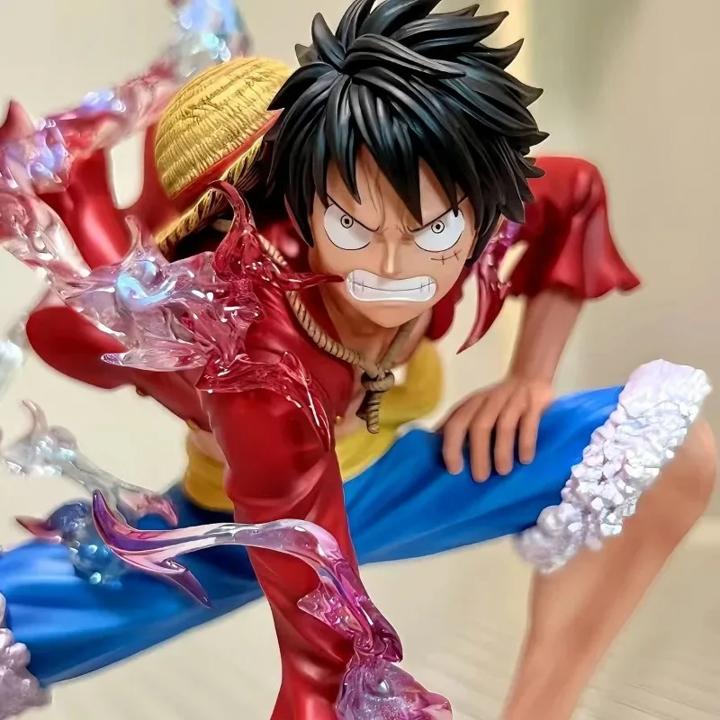 Anime Een Stuk Luffy Figuur Gear 2 Nika Luffy Actie Beeldje Monkey D PVC Model Pop Bureau Ornament Collectie Standbeeld Speelgoed Geschenken