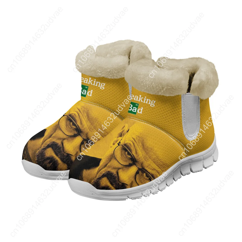 

Breaking Bad Snow Boots Mens Womens Teenager Shoes Keep Warm High Quality Casual Lightweight Couple Sports Custom Sneakers