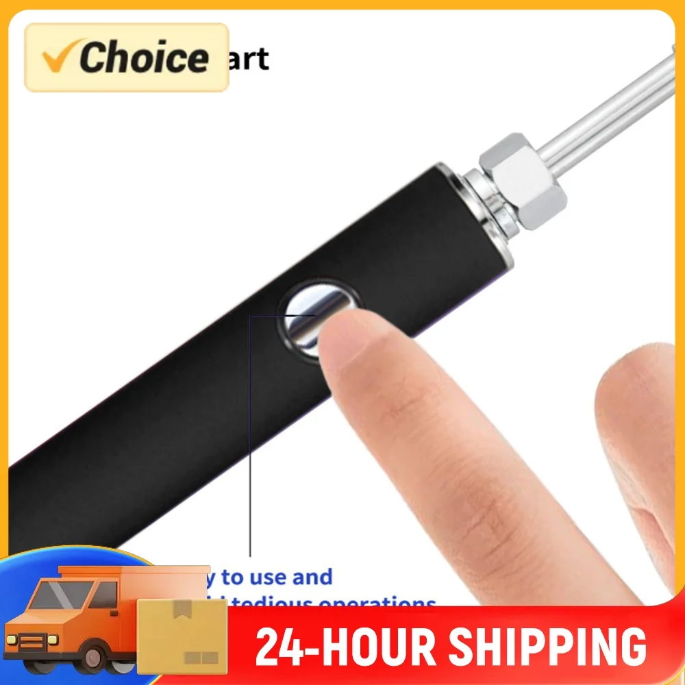 510 Thread Battery Cart Pen Mini Battery Welding Tool Electric Soldering Iron Pen Electronics Repair (No Soldering Iron Tip)