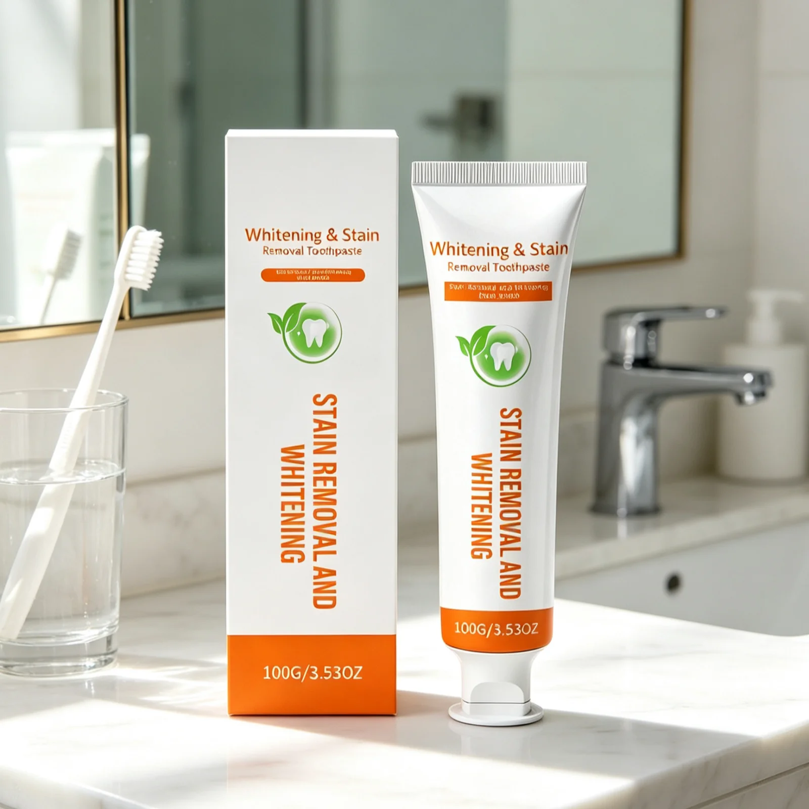 Gentle Cleaning Toothpaste Plaque Remover for Teeth Stain Whitening Teeth Polish Long Lasting Fresh Breath Oral Care Toothpaste