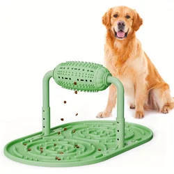 Interactive Scroll Dog Feeder Toy - Slow Feed Silicone Mat For Small To Medium Breeds, Intellectual Food Dispenser