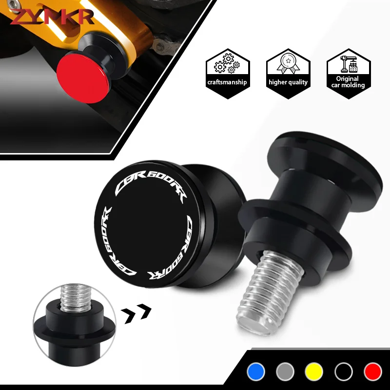 

2026 NEW Swingarm Stand Motorcycle M8 Swing Arm Spools Slider Screw Cover For CBR600RR CBR1000RR CBR650R CBR650F