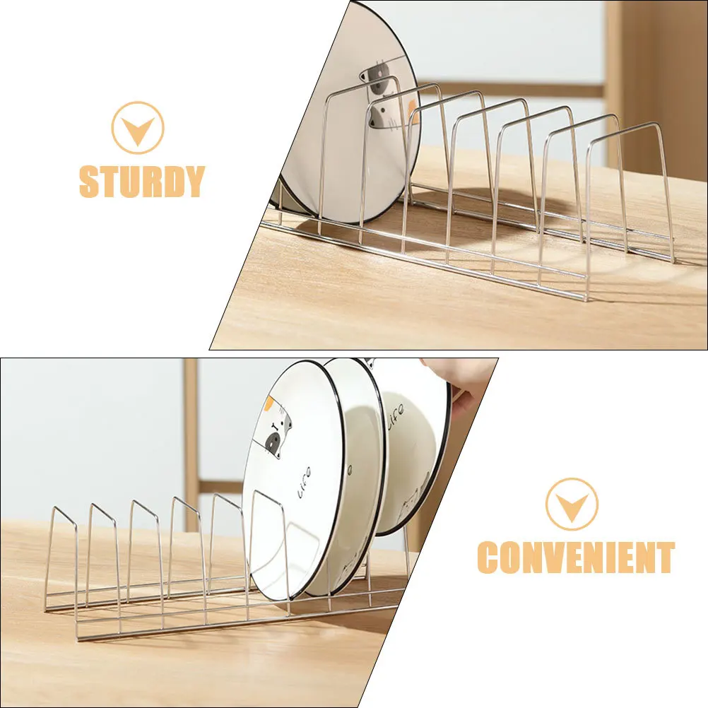 Stainless Steel Bowl 8-Tier Dish Drying Rack For Kitchen Counter Tableware Drain Stand Dish Storage Rack Kitchen Supply