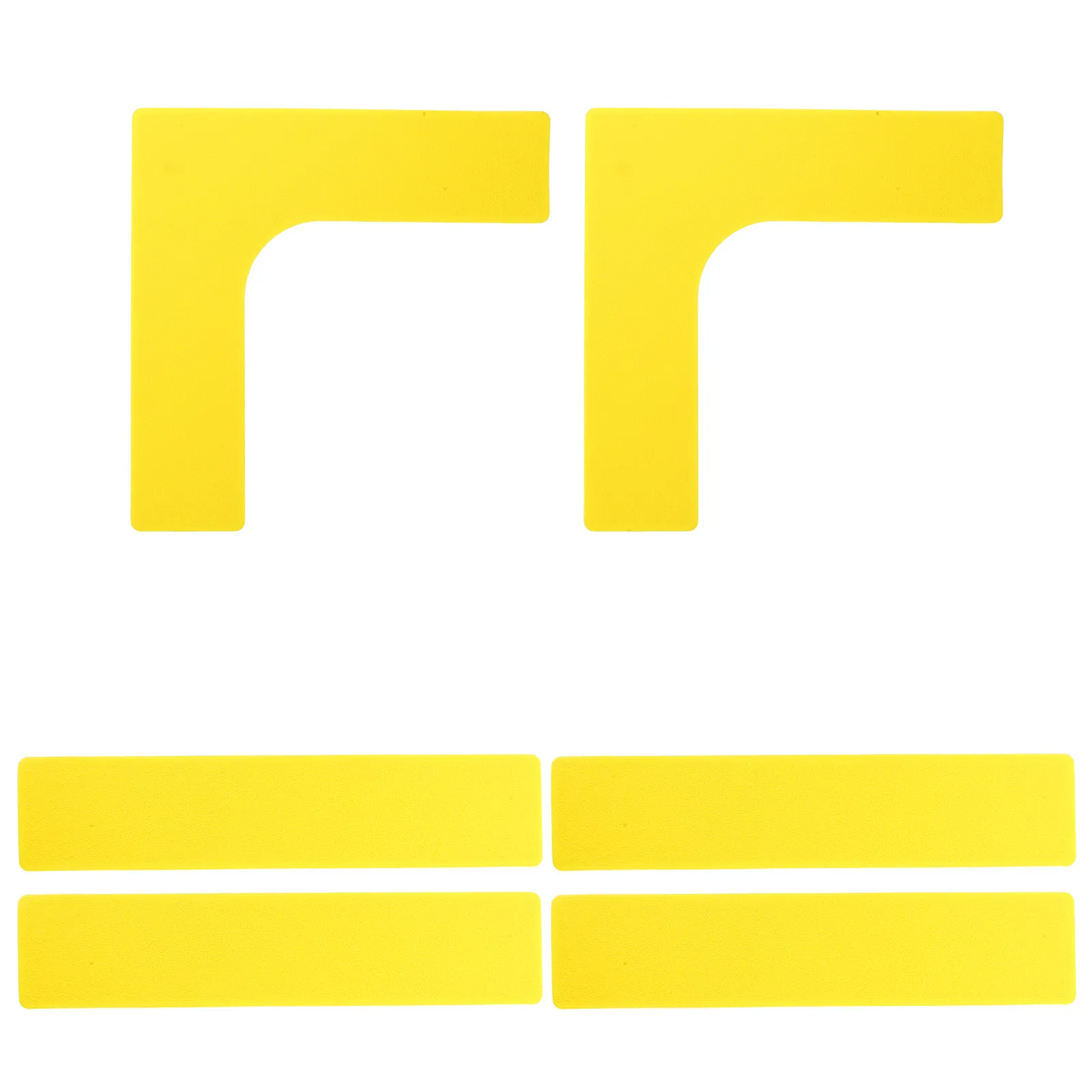 

Набор маркеров для теннисных кортов, плоские низкие маркеры для кортов для пиклбола, волейбола, бадминтона, устойчивые к УФ-излучению, для использования на открытом воздухе