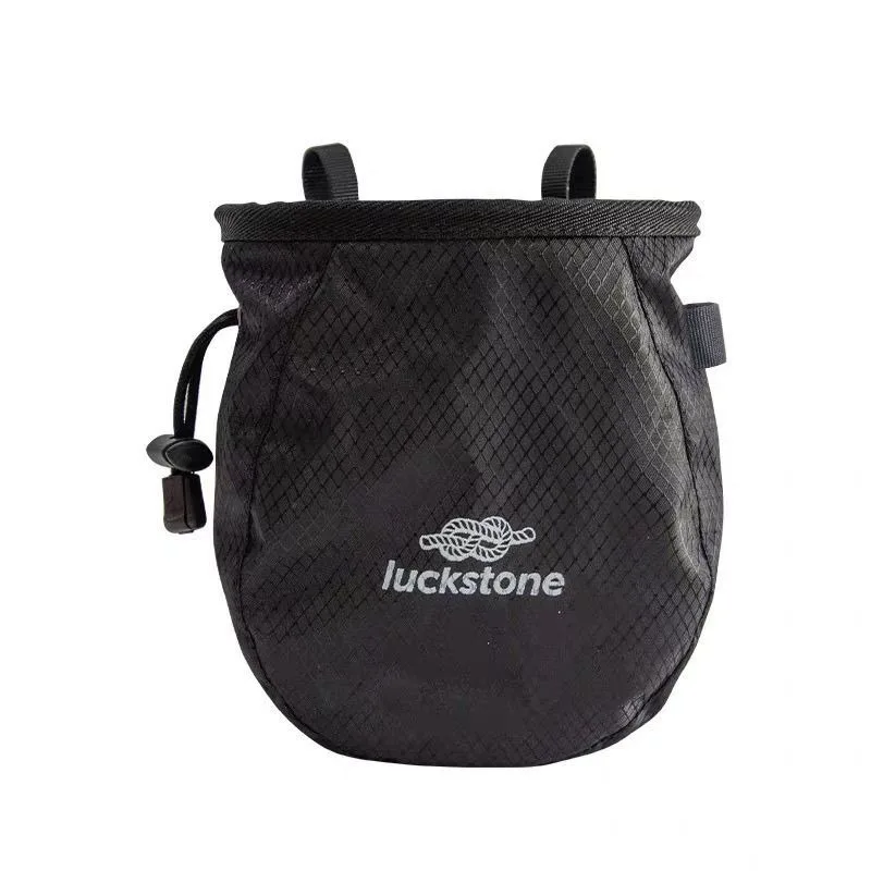 Waist‑Hang Chalk Bag Wear‑Resistant Water‑Repellent Lightweight for Climbing Bouldering & Pet Training Treat Pouch
