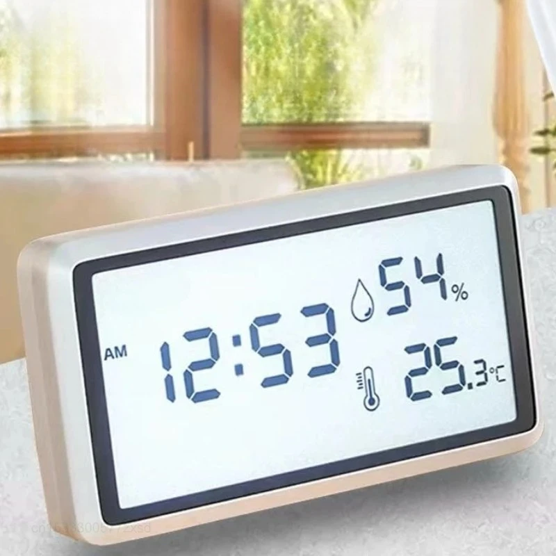 Deli Digital Thermometer Hygrometer High Precision LCD Home Desktop Indoor Temperature Humidity Monitor DL336003
