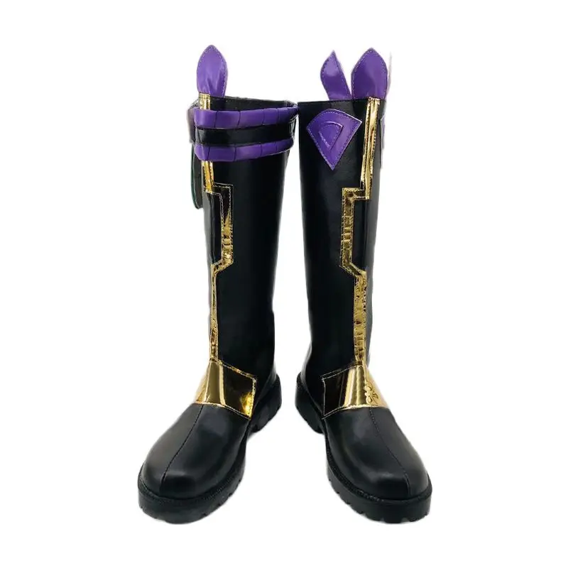 Anime game mens Xiao Cosplay shoes Xiao role play coser boots for costumes