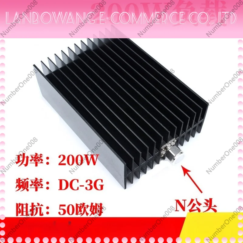200W RF Coaxial Dummy Load N-Type 50 Ohm DC-3GHz Termination for Radio Frequency Testing