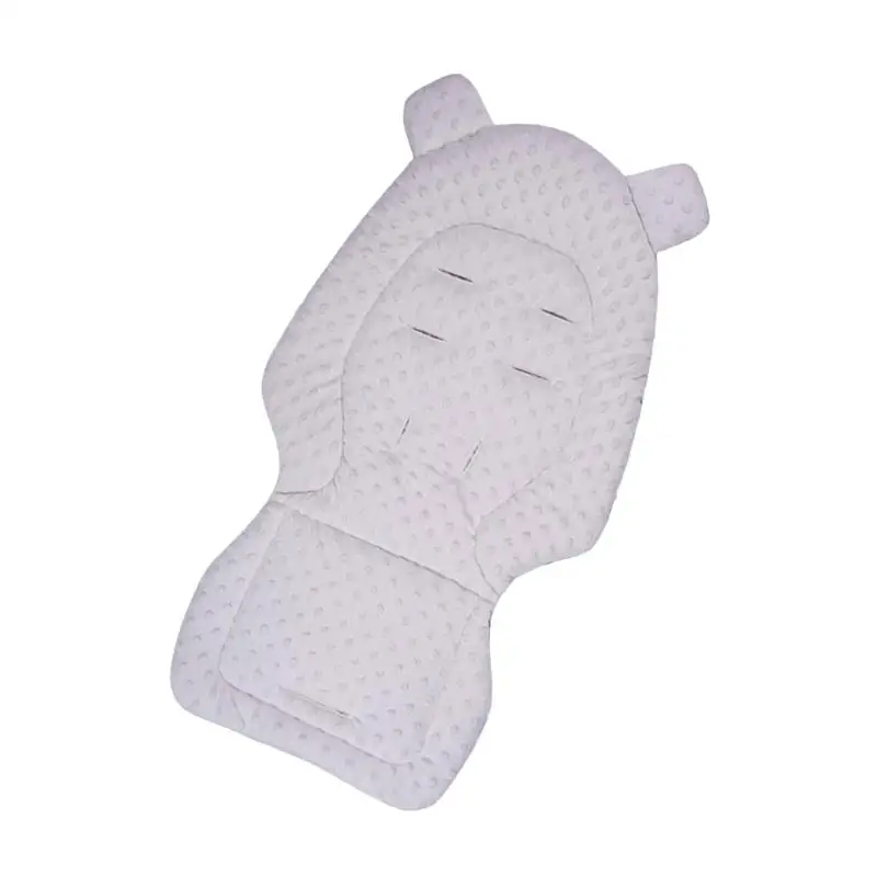 U13F لينة عكسها عربات الأطفال حصيرة القطن منقط دعم النسيج العالمي وسادة مقعد لعربات الأطفال 81x41cm