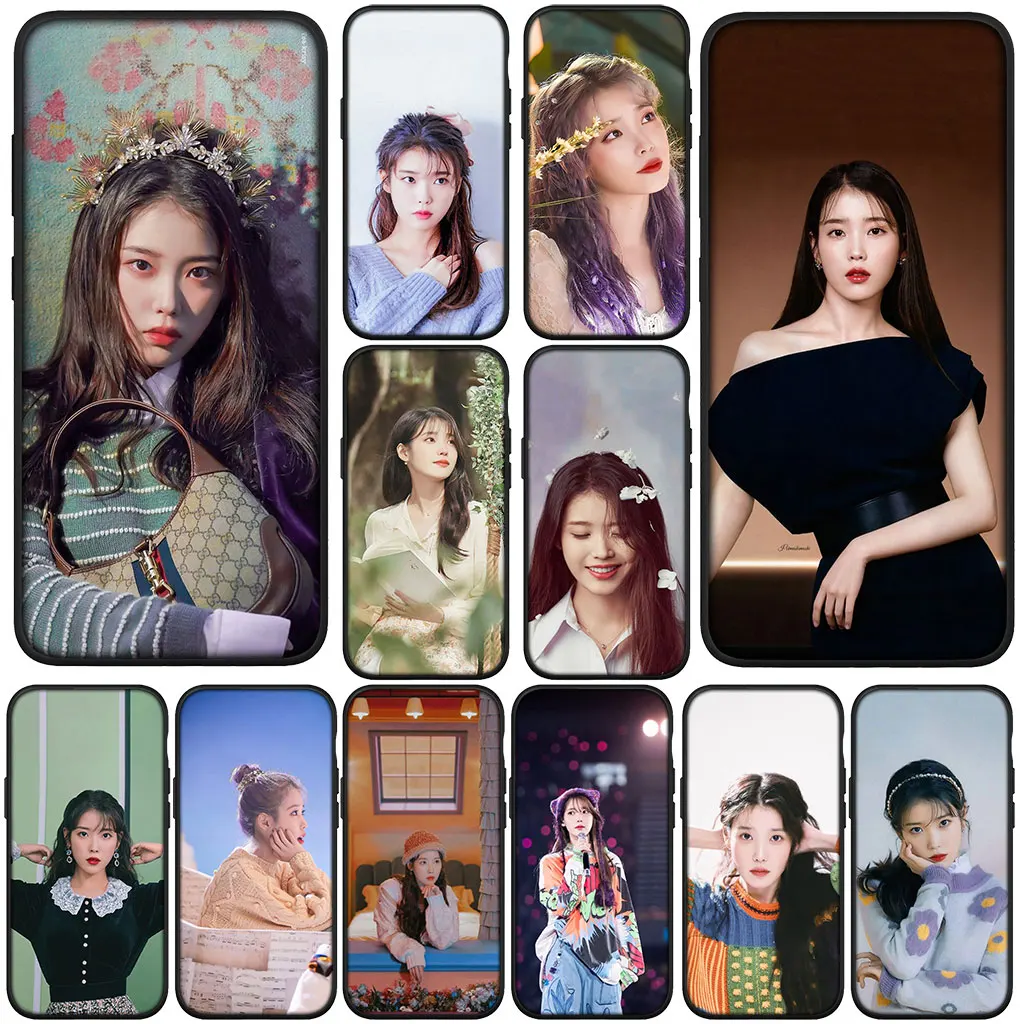iu Lee Плакат Jembali Ji eun Чехол для телефона Xiaomi Redmi Note 12 10 11 9 8 Pro 10C 12C 8T 9A Note11 Note12 5G 4G Корпус