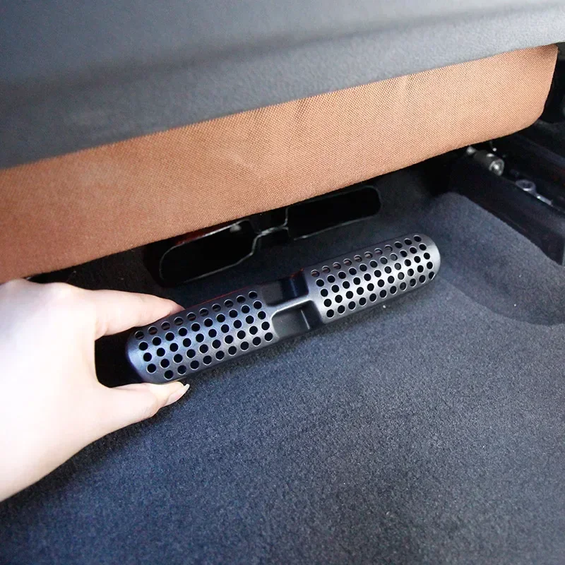 

For BMW X5 G05 X6 G06 2019-22 ABS Black Car Styling Car Seat Outlet Air Outlet Vent Protect Cover Trim Interior Car Accessories