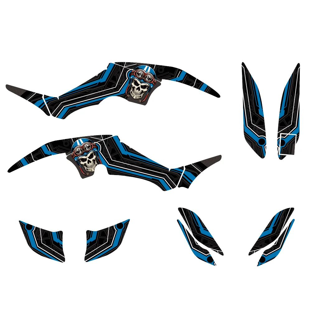 

Наклейки для мотоциклов Yamaha Raptor 350 ATV (YFM350) – полный комплект графических наклеек (2004–2014 гг.)