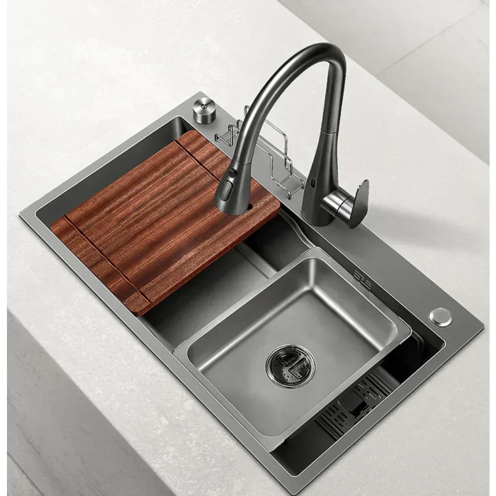 Hot Salse304 Stainless Steel Sink Sink Large Single Kitchen Under The Counter