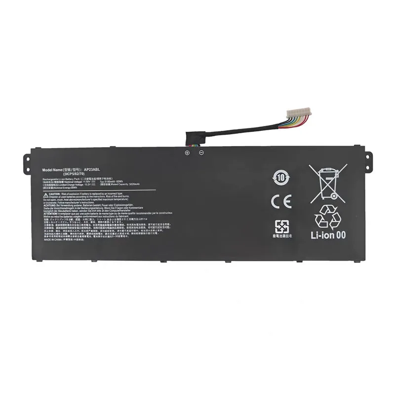 TONTEK Upgrade High Capacity 5190mAh 60Wh AP23A8L Laptop Battery For For ACER ASPIRE GO 15 AG15-31P AG15-51P 17 A17-51G