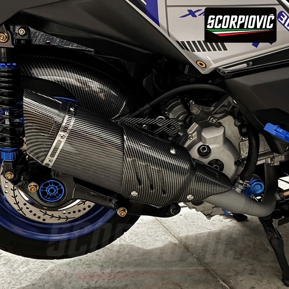Universal for 51mm motorcycle tail exhaust pipe with detachable muffler suitable for MT09 R7 MT07 CBR650 R3 ZT125 450SR Z400 K10