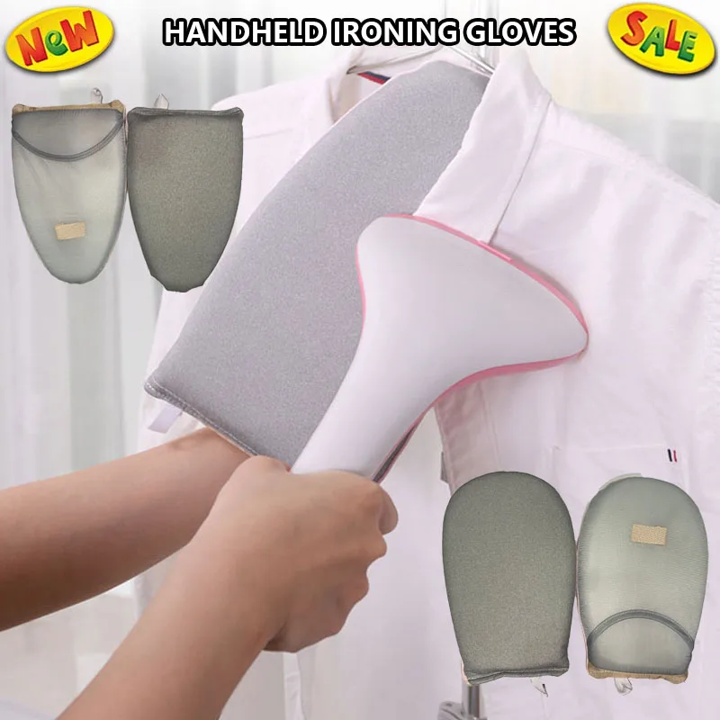 

Handheld Ironing Heat Resistant Glove Home Mini Ironing Mat Ironing Board Holde Portable Ironing Anti-scald Iron Protective Pad