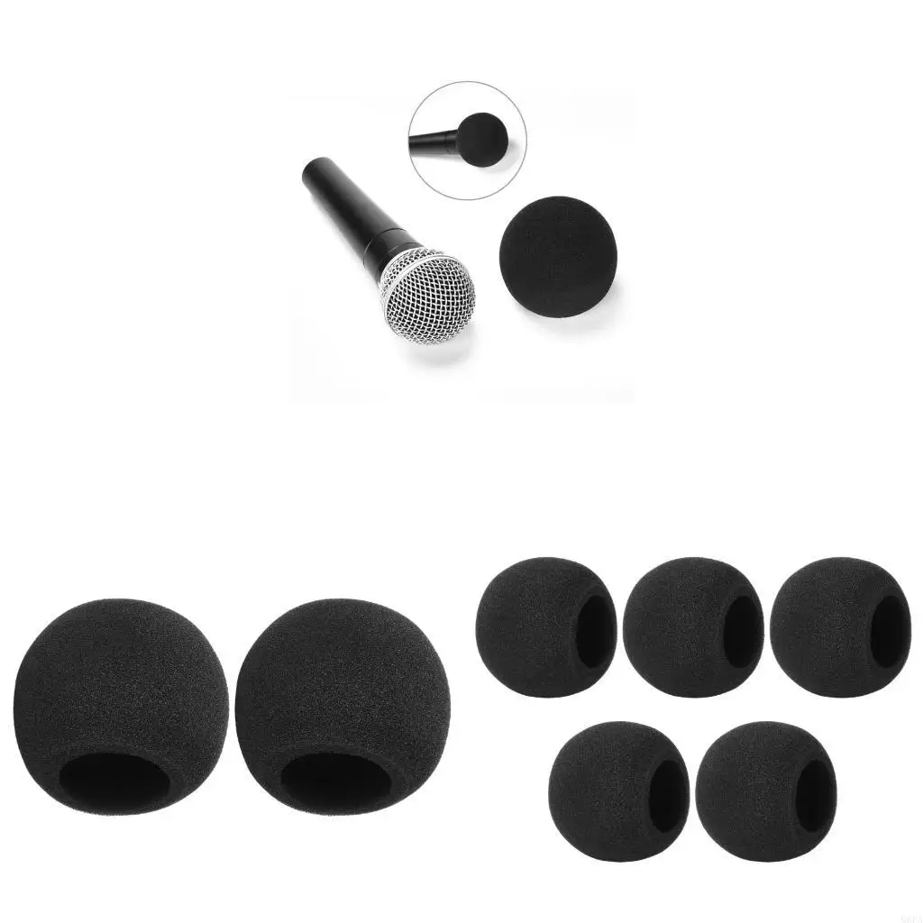 Q6PA Studio Grade Mics Filter Microphone Cover Optimized for 58 SM48 Reduces Distortion During Live Performances