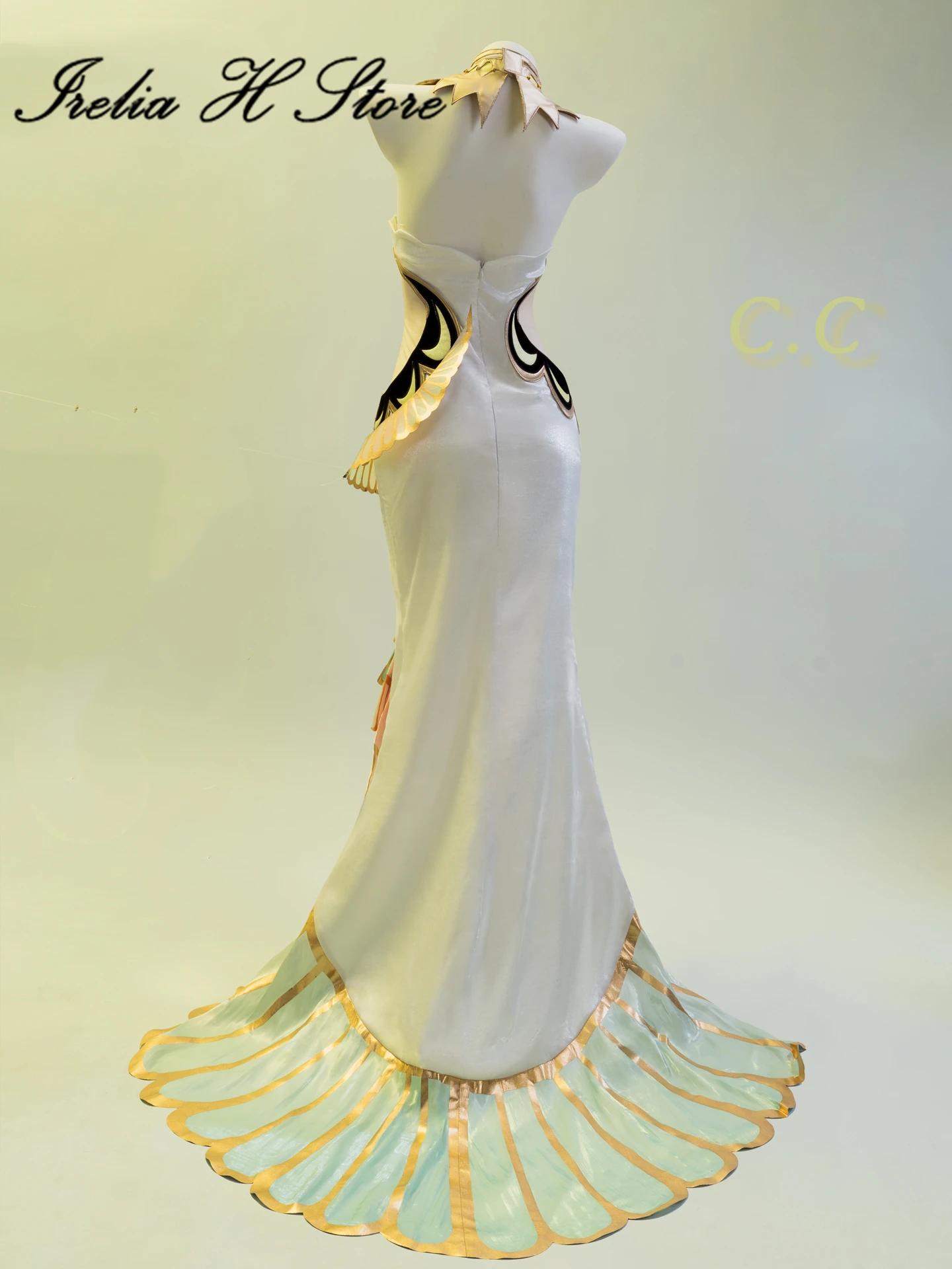 Irelia H CC من CG C C أزياء تنكرية للنساء مجموعة فراشة أنيمي cc فستان كيمونو نسائي