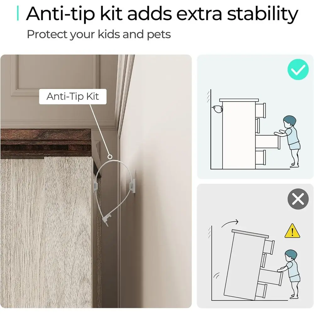 9단 서랍장, 높은 나무 수납장, 거실 공간 정리함, 베이지색