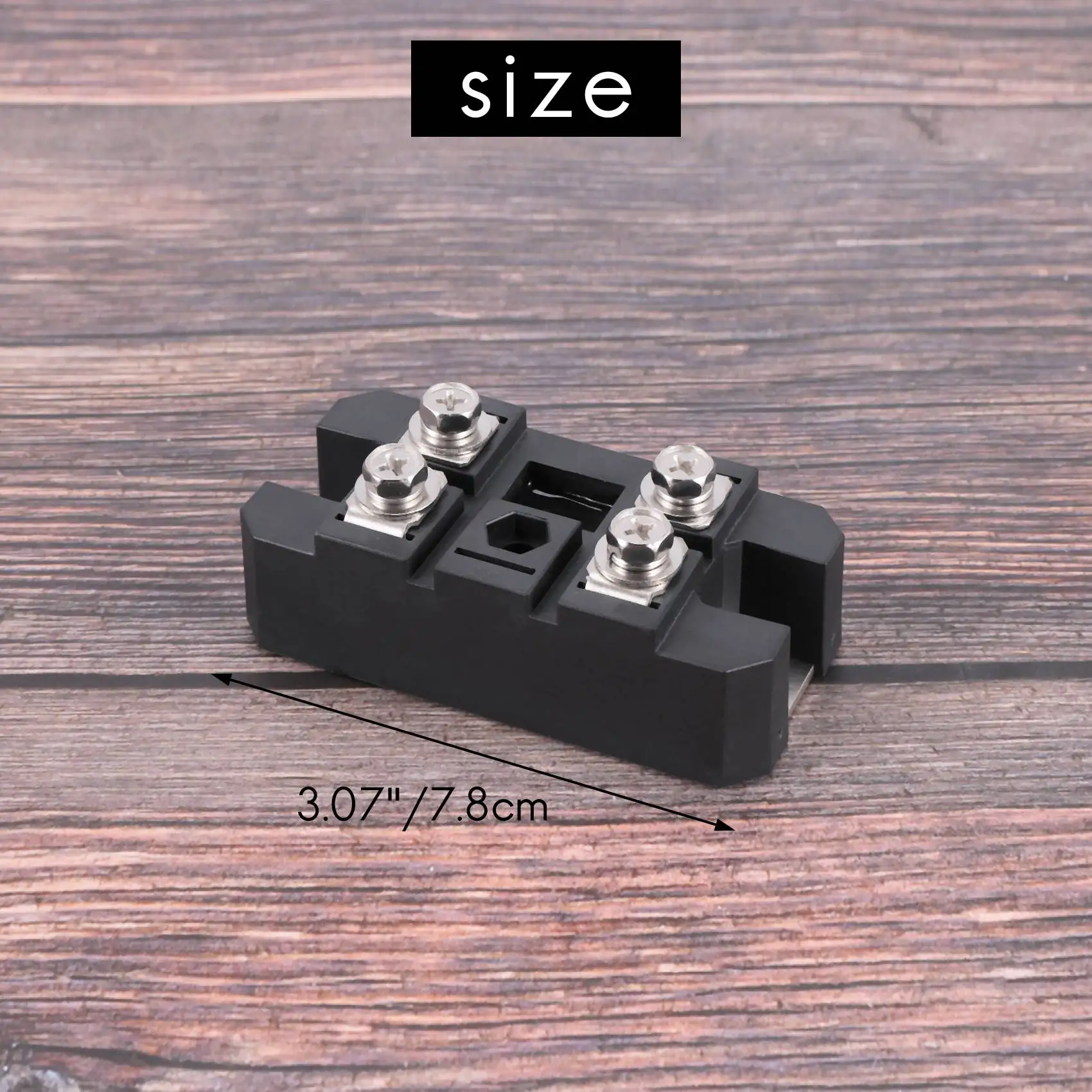 A51M-MDQ 100A-1600V Black Single-Phase Diode Bridge Rectifier 100A Amp High Power 1600V