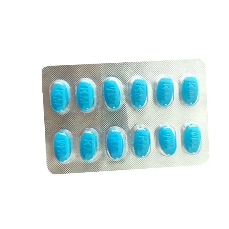 12-120Pill Blue Tablets Oyster Ginseng Pills Health Product