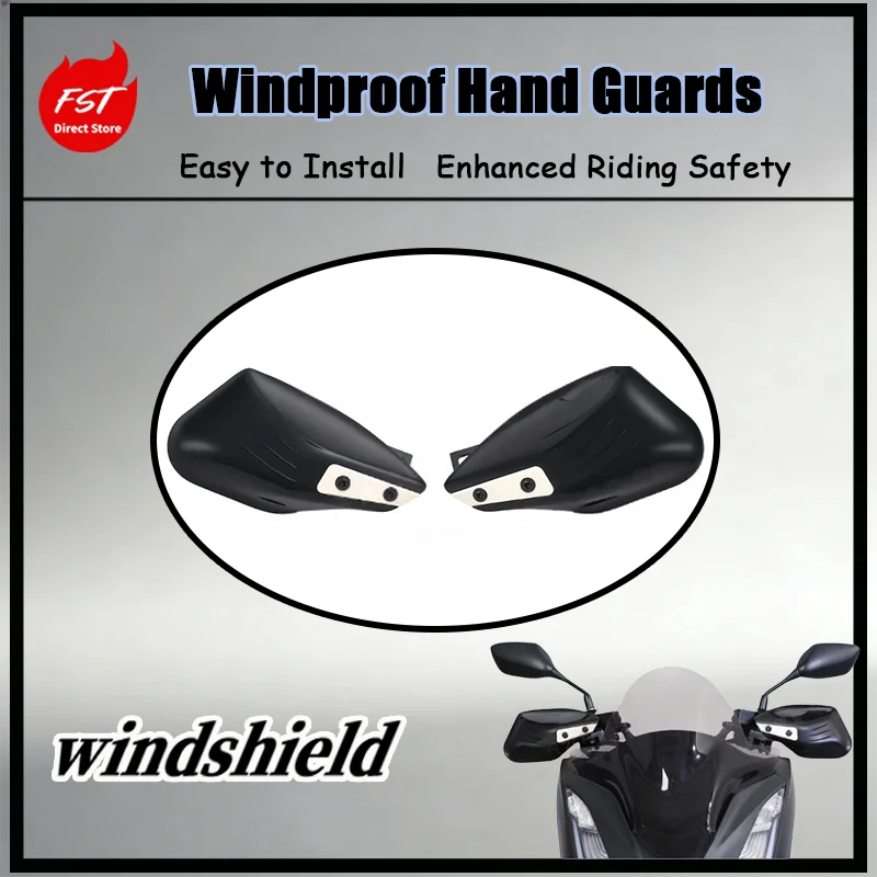 FOR Universal Wolverine Dual-Function Handguard, Windproof & Anti-Crash Modified Parts for Motorcycle Scooter