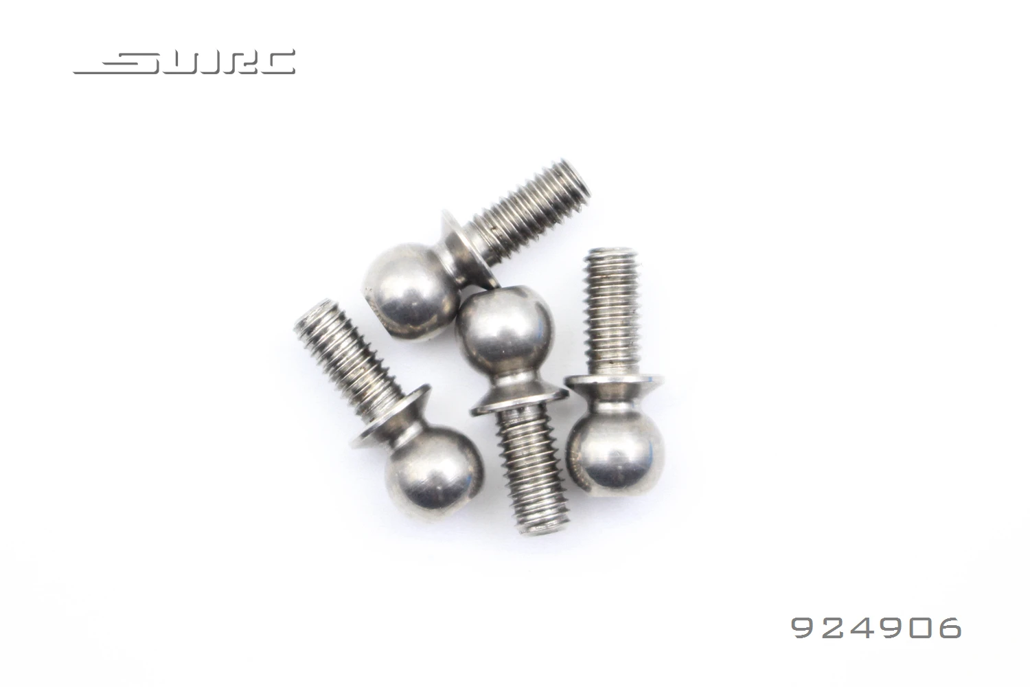 SN-RC  924904 924906 924908 924910 1:10 RCAccessories BALL END 4.9mm WITH THREAD 4/6/8/10mm H2.0