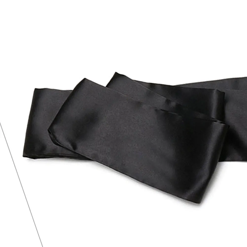 

Атласная маска для глаз для сна, маска для глаз, черный свет, блокирующий, удобный для дома, путешествий, йоги, сна, самолета, спа-вечеринки