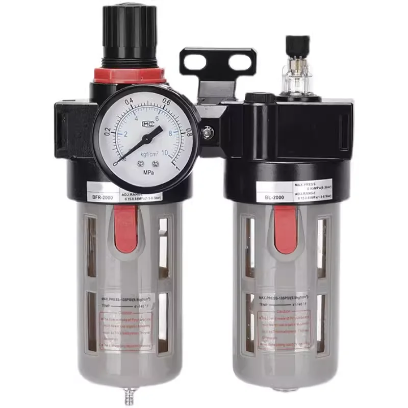 Air compressor air source processor pressure regulator filter BFC/BFR2000/3000/4000 oil-water separator