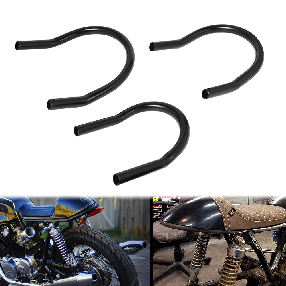 Universal Motorcycle End Brat Style Seat Frame Hoop Loop Cafe Racer Bobber Tracker