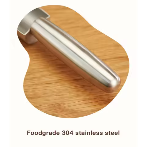 Compact Design 1PCS 304 Stainless Steel Meatball Maker with Shrimp Slurry Fishball Mold for Kitchen Camping Easy Storage