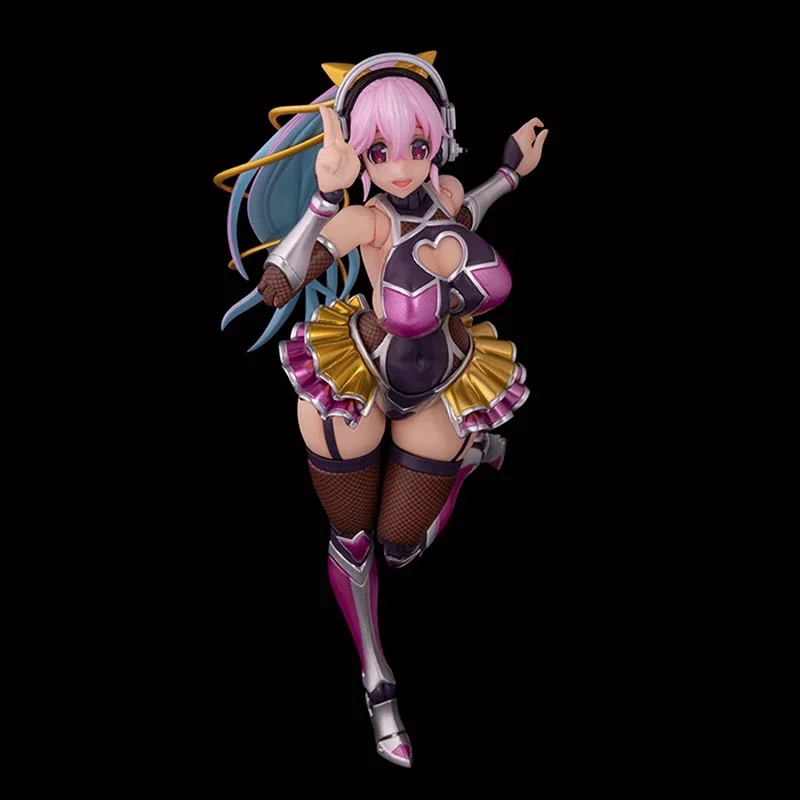 

100% original Sentinel Toys Taimanin RPG × Super Sonico 6 inches Action Collectible Model Assemble Toys Gift