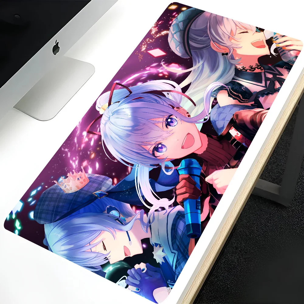 

1pc Holive Hoshimachi Suisei Non-slip Mouse Pad Suitable For Office Computers Laptops E-sports Game Desk Mats XXL Keyboard