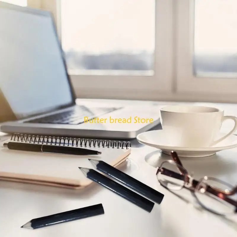 W89C 50PCS Golf Pencil Drawing Pencil قضيب سداسي مريح للمكتب