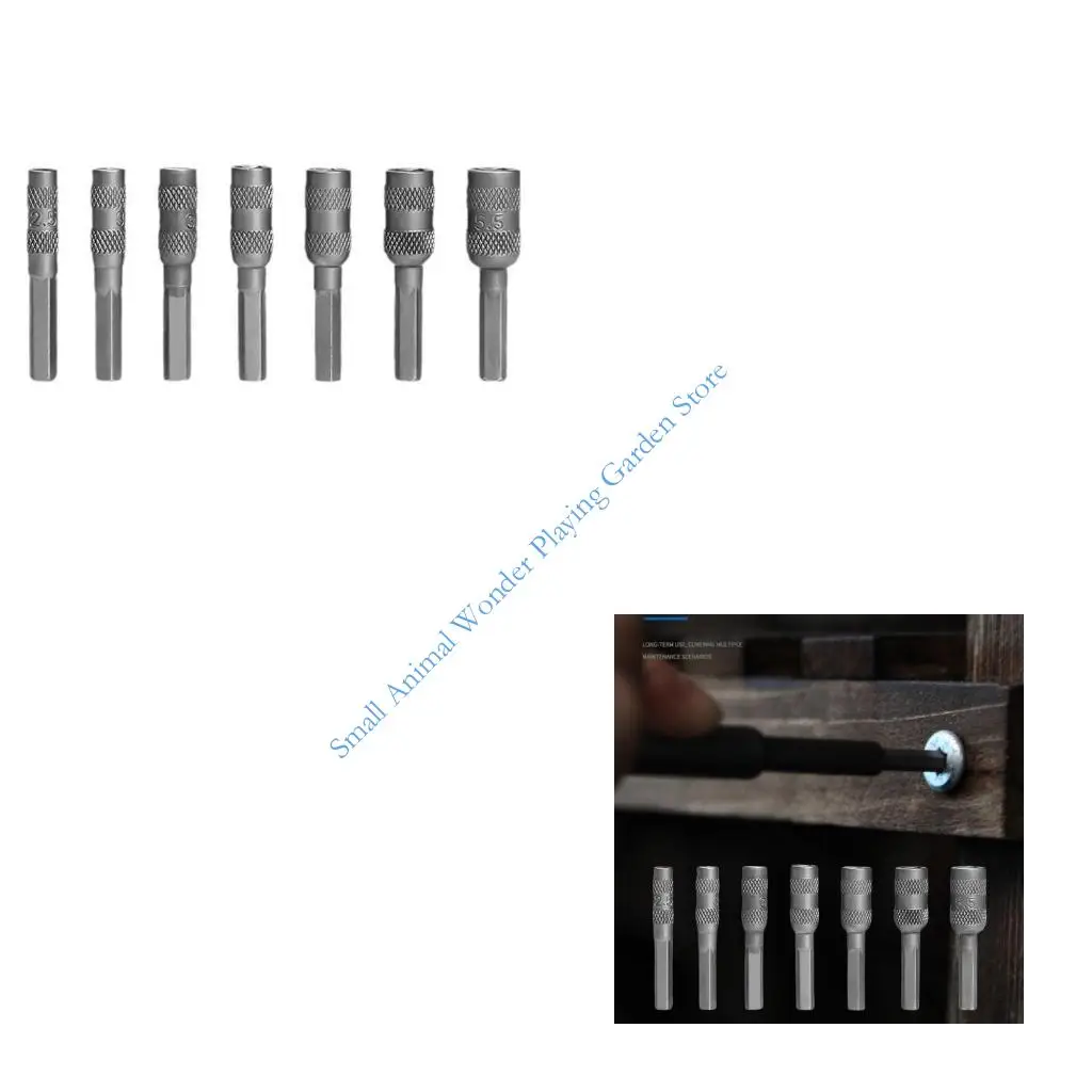 

C9GC 7Pieces Socket Nut Driver for Diverse Repair and Assembly Tasks