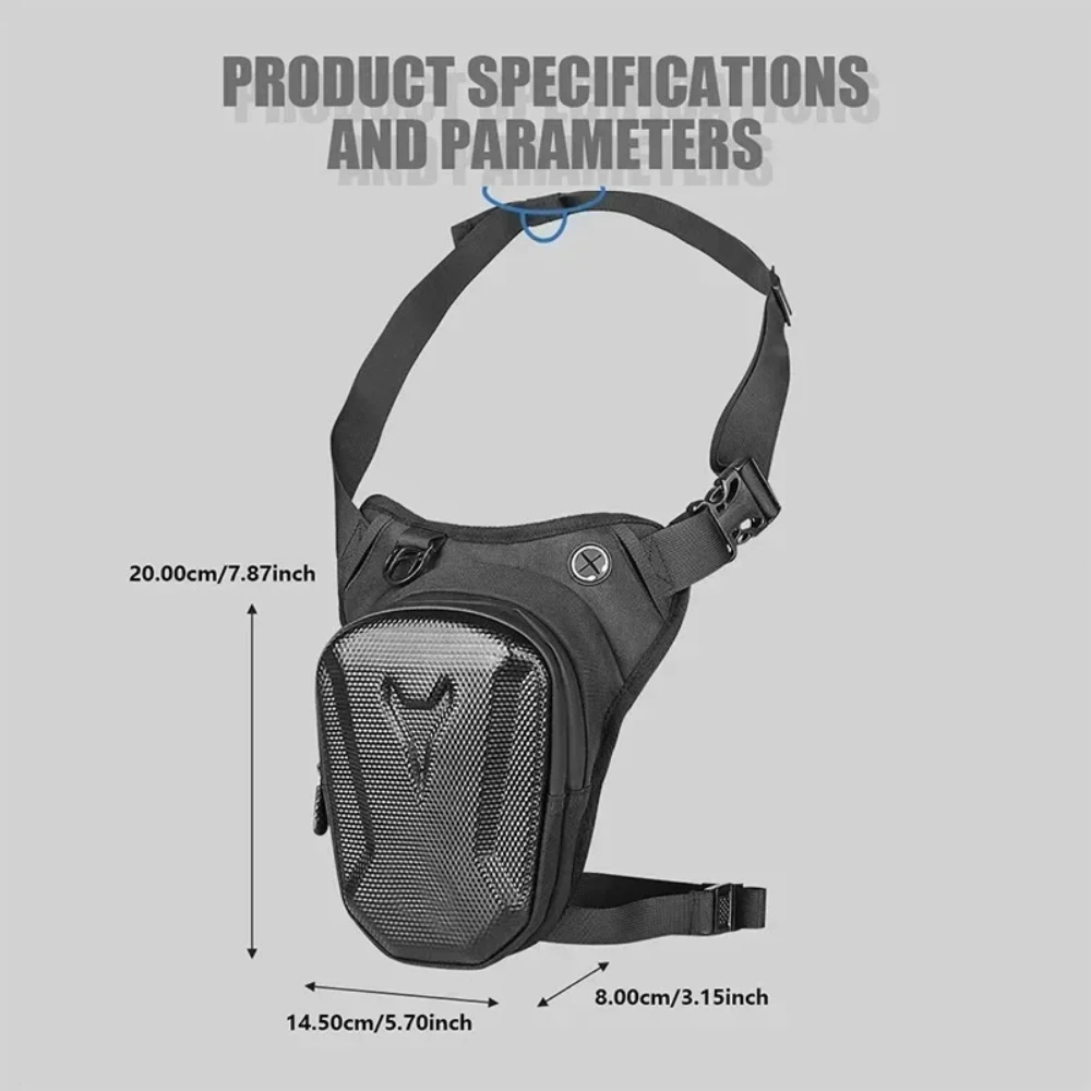 الخصر حقيبة حزم دراجة نارية الساق الجانب حقيبة إيفا هارد شل في الهواء الطلق حقائب الخصر عادية دراجة نارية الهاتف المحمول محفظة الورك بوم حزمة