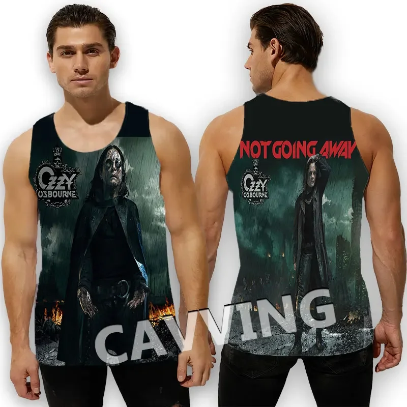 CAVVING 3D Printed OZZY OSBOURNE Tank Tops Harajuku Vest Summer Undershirt Shirts Streetwear for Men/women J01