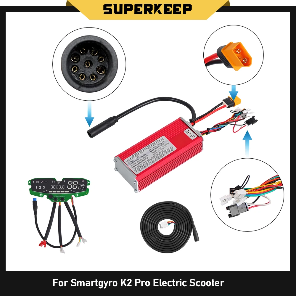 

Motherboard Controller Dashoboard for Smartgyro K2 Pro Electric Scooter Display Connection Cable Kickscooter Durable Repair Part