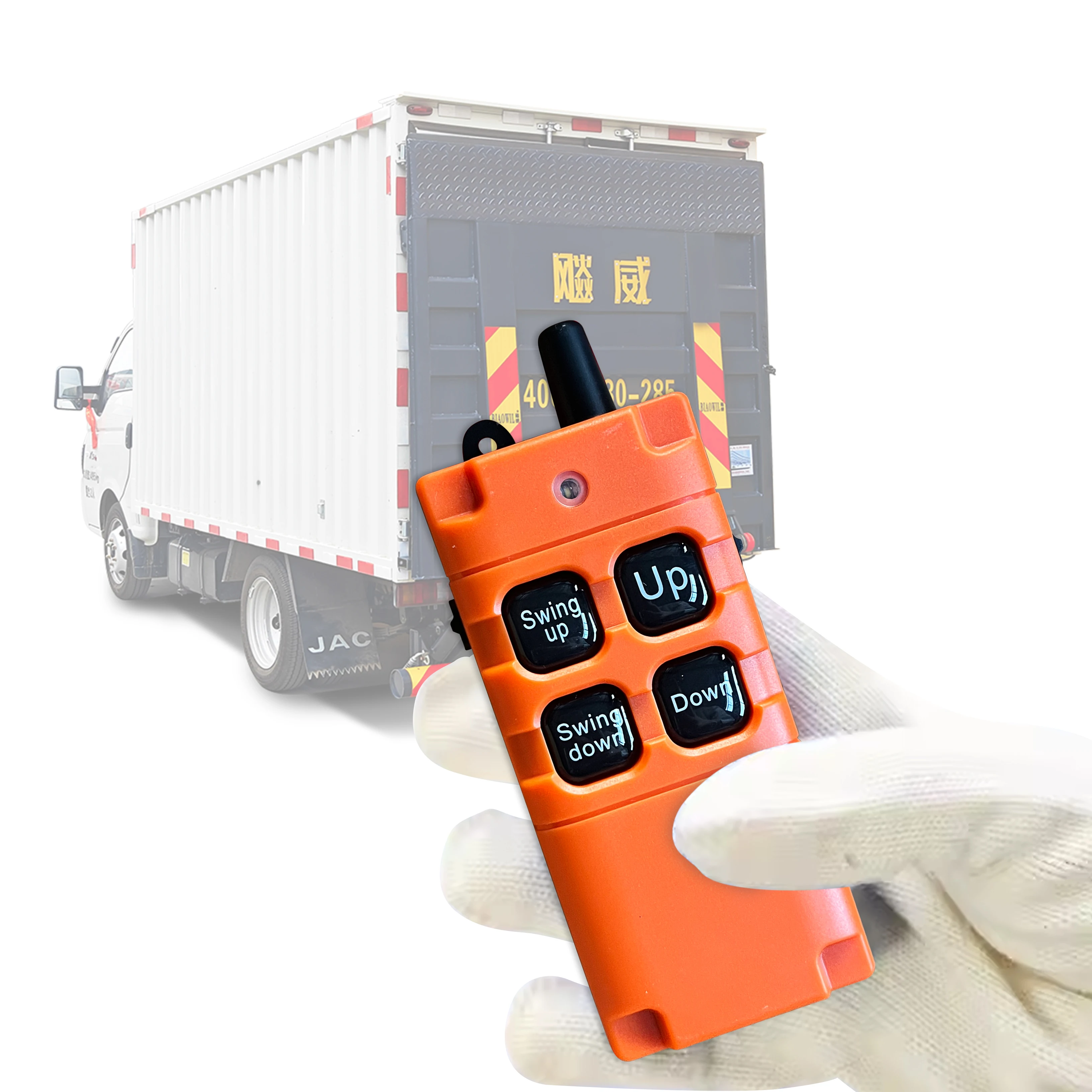 

4 Buttons Mini Controller Industrial Wireless Remote Control Switch for Car Tail Lift