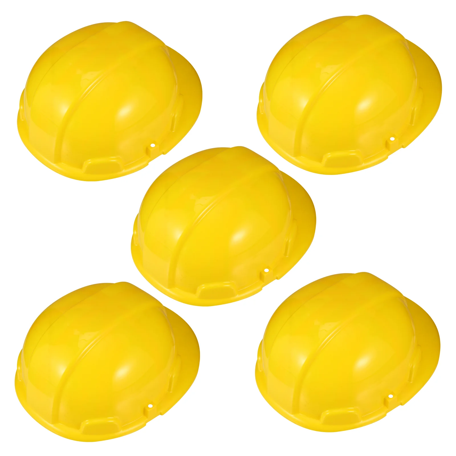 5 Pcs Birthday Hat Toy Engineering Baby Boy Hardhat The Toys for Kids Plastic Construction Party