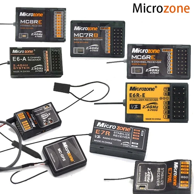 Microzone Mc6re Mc7rb Mc9002 odbiornik Mini M-Sbus 6ch Mc8re 8ch nadaje się do Mc6c Mc8b nadajnik kontrolera Rc Uav