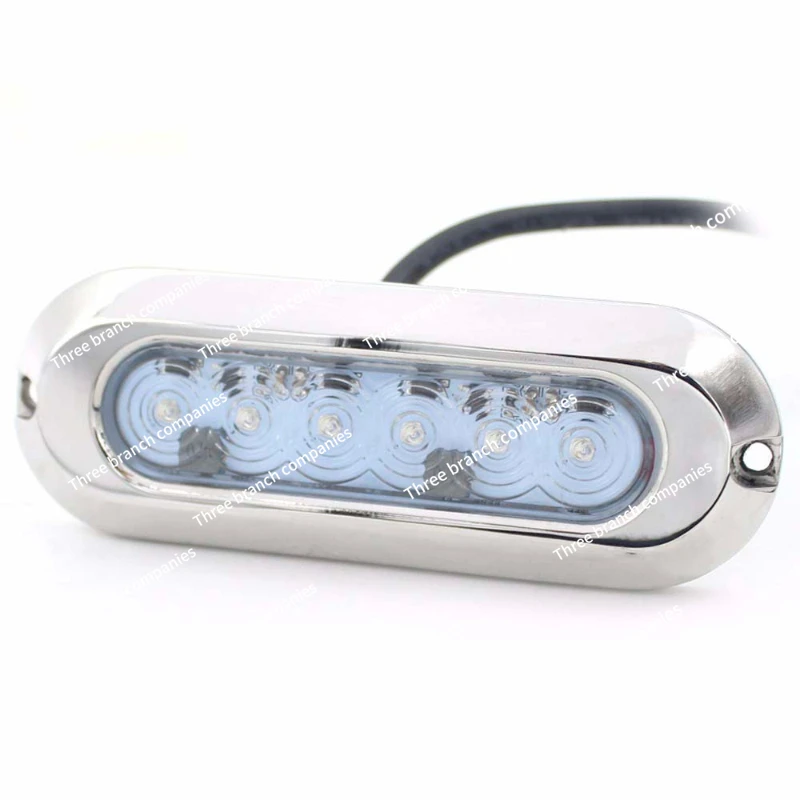 Slim Mini Boat LED Underwater Light Surface-mount Light for Pool/boat/fishing/dock